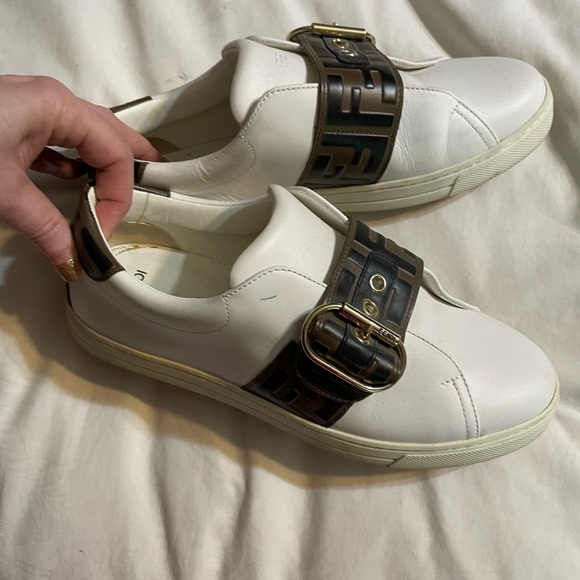FENDI signature slip on sneakers - Picture 5 of 5